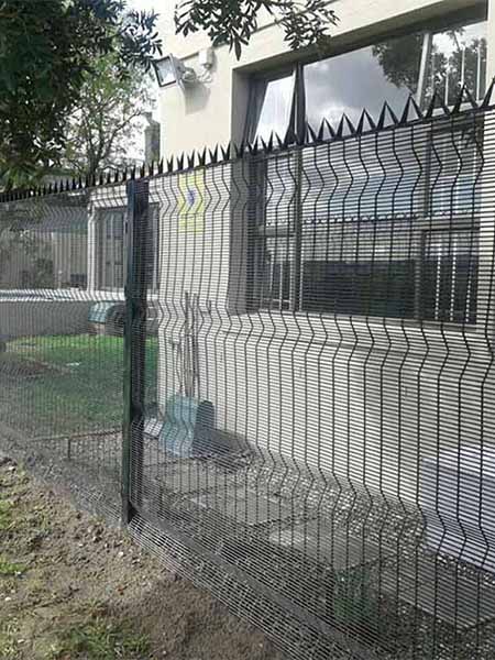 Chain link fence